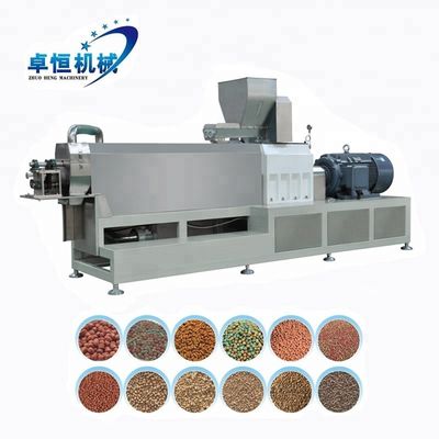 Siemens Motor Pet Food Extruder Machine Processing Line для производства с большой мощностью