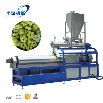 Siemens Motor Рисовые кукурузные палочки Puff Snack Extruder Machine для удобного производства