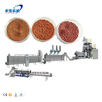 120-150/250-300/500-800/1000-1200kg/h Нержавеющая сталь Пелетная машина для производства кормов для рыб