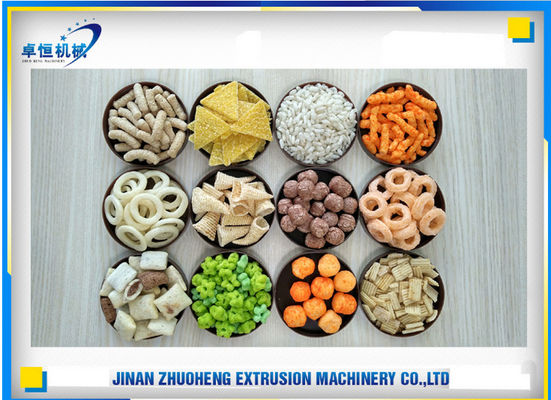 120-150 кг/ч Мощность двойной винтовой экструдерной машины для кукурузного риса в пищевых продуктах
