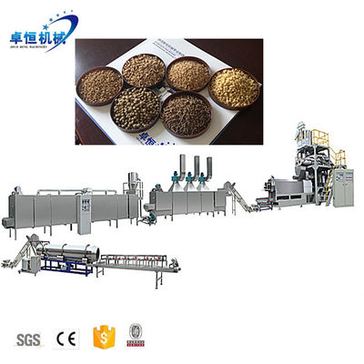 Двойная винтовая пищевая машина для домашних животных завод по производству кормов для рыб с быстрой доставкой