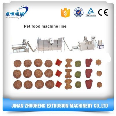 Нержавеющая сталь двойной винтовой экструдер для домашних животных