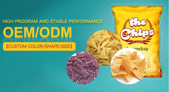 Продвинутые жареные буглы Тортильи чипсы Продукция закусок с другим напряжением