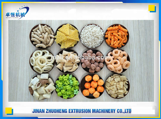 Хорошая настраиваемая маленькая экструдерная машина для производства кукурузных закусок