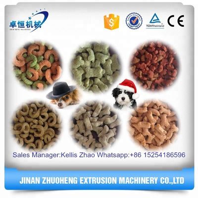 Полностью автоматические экструдеры с двойными винтами, машины для переработки пищи для домашних животных для кошек