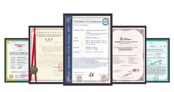 Компоненты двигателя Автоматический короткий экструдер для макаронного производства